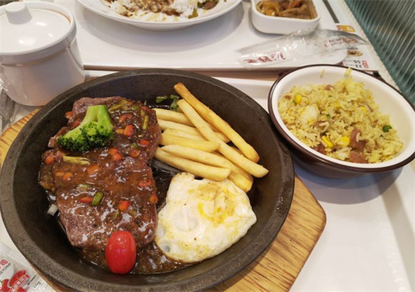 乡村基中式快餐