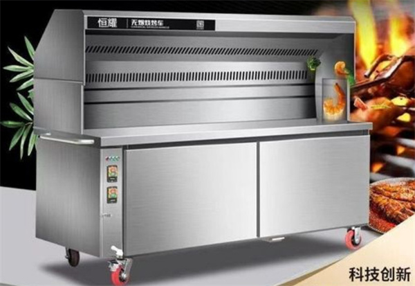 无烟烧烤车加盟