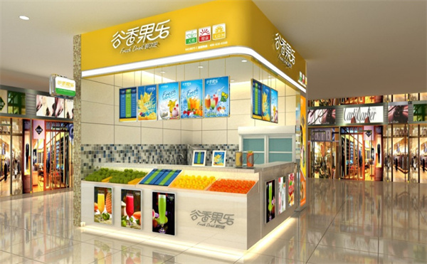 谷香果乐鲜榨饮品加盟费