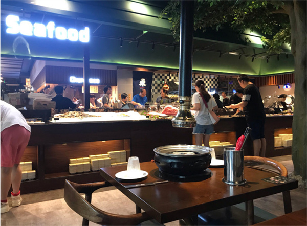 東盛炭烤自助料理