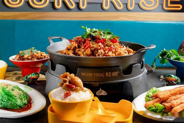 哇喔炭烧牛蛙烧烤加盟