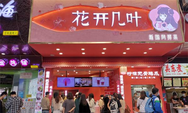 花开几叶奶茶加盟费