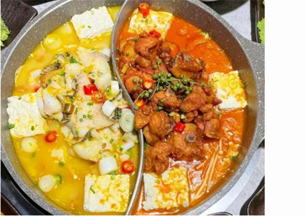 豆小涮藤椒豆花鸡,温馨美食之旅