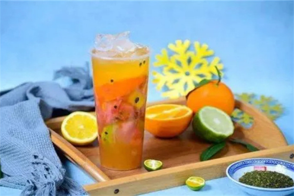 桔茗9元鲜果茶加盟费