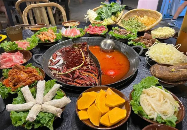 重庆地摊老火锅