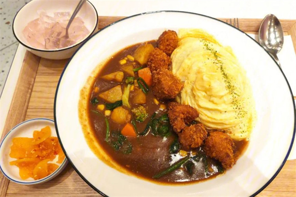 浅奈日式咖喱蛋包饭加盟