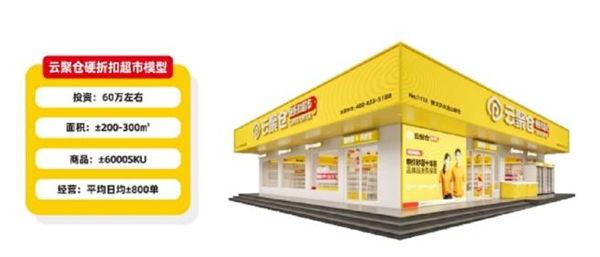 云聚仓折扣超市加盟费