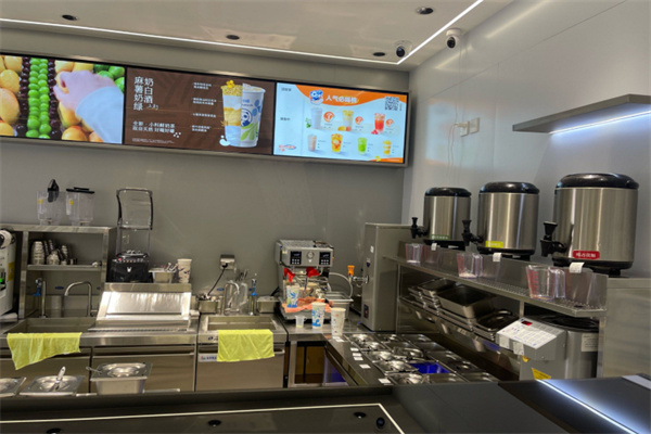 中型奶茶店加盟